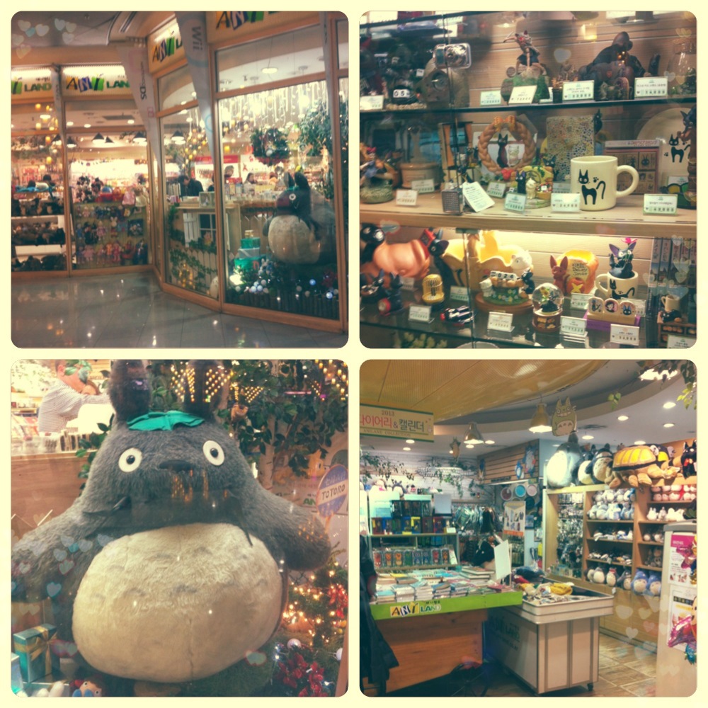 A Trip to Ani Land (the Studio Ghibli Store) in COEX | From KD to Kimchi